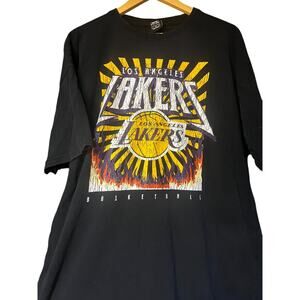 Los Angeles LA Lakers Halftime Oversized Graphic Tee/T-Shirt Dress, Size M